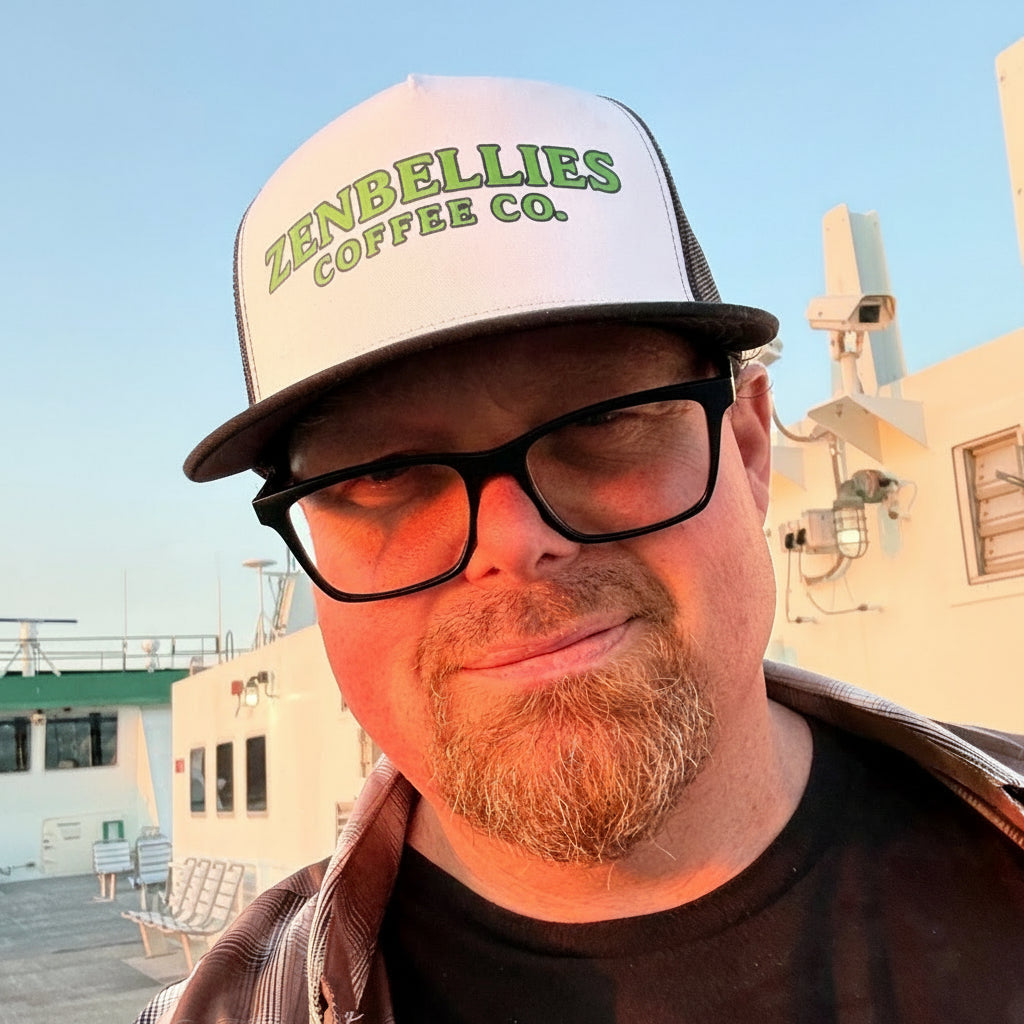 ZenBellies Coffee Co Name only Trucker Cap