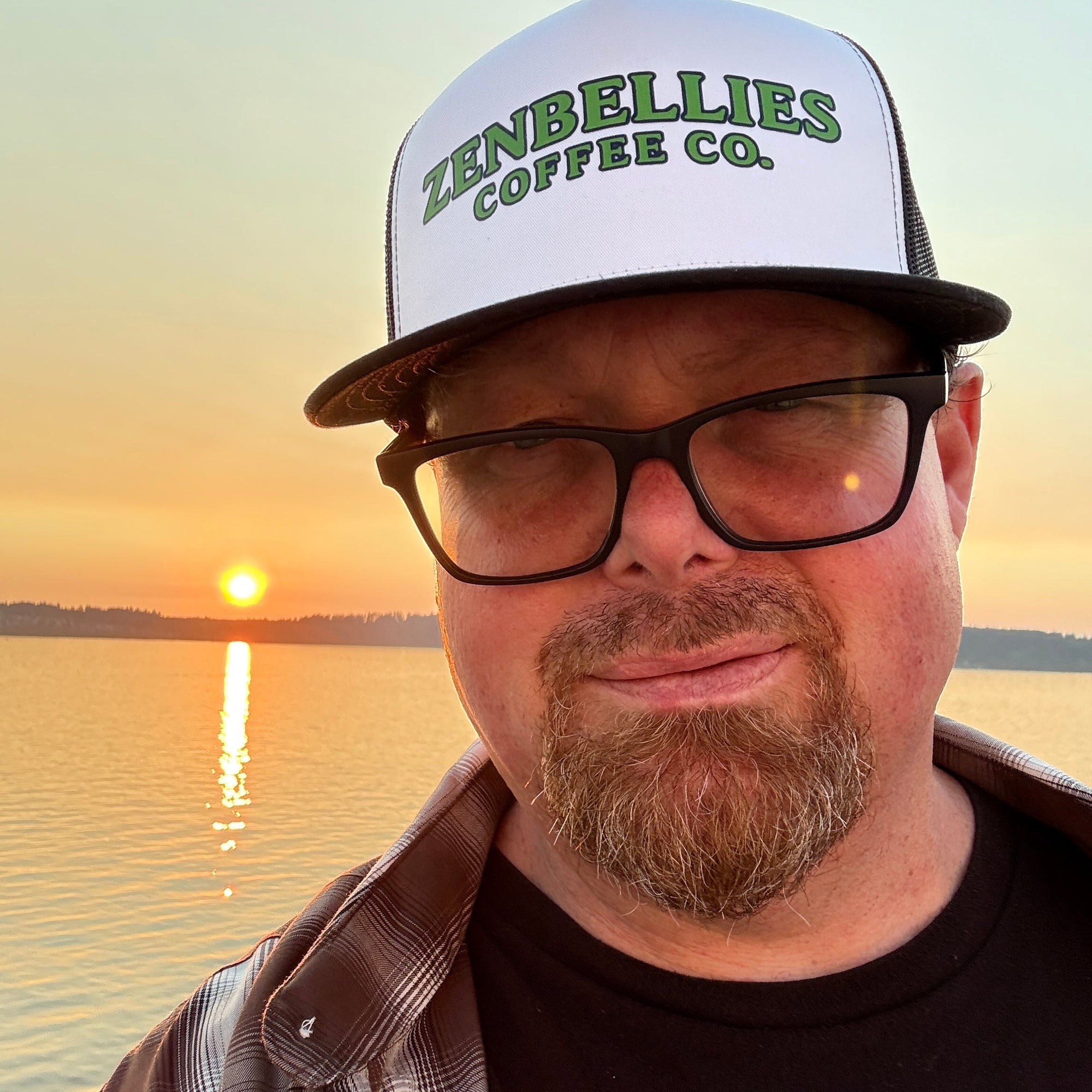 ZenBellies Coffee Co Name only Trucker Cap